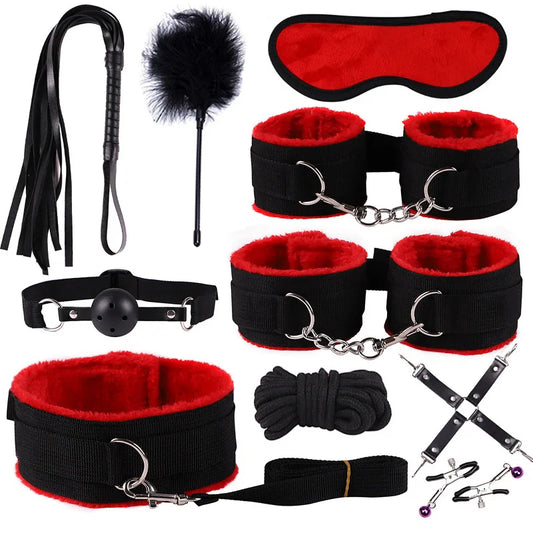 Adult Bondage Kit for Couples | BDSM Accessories Set