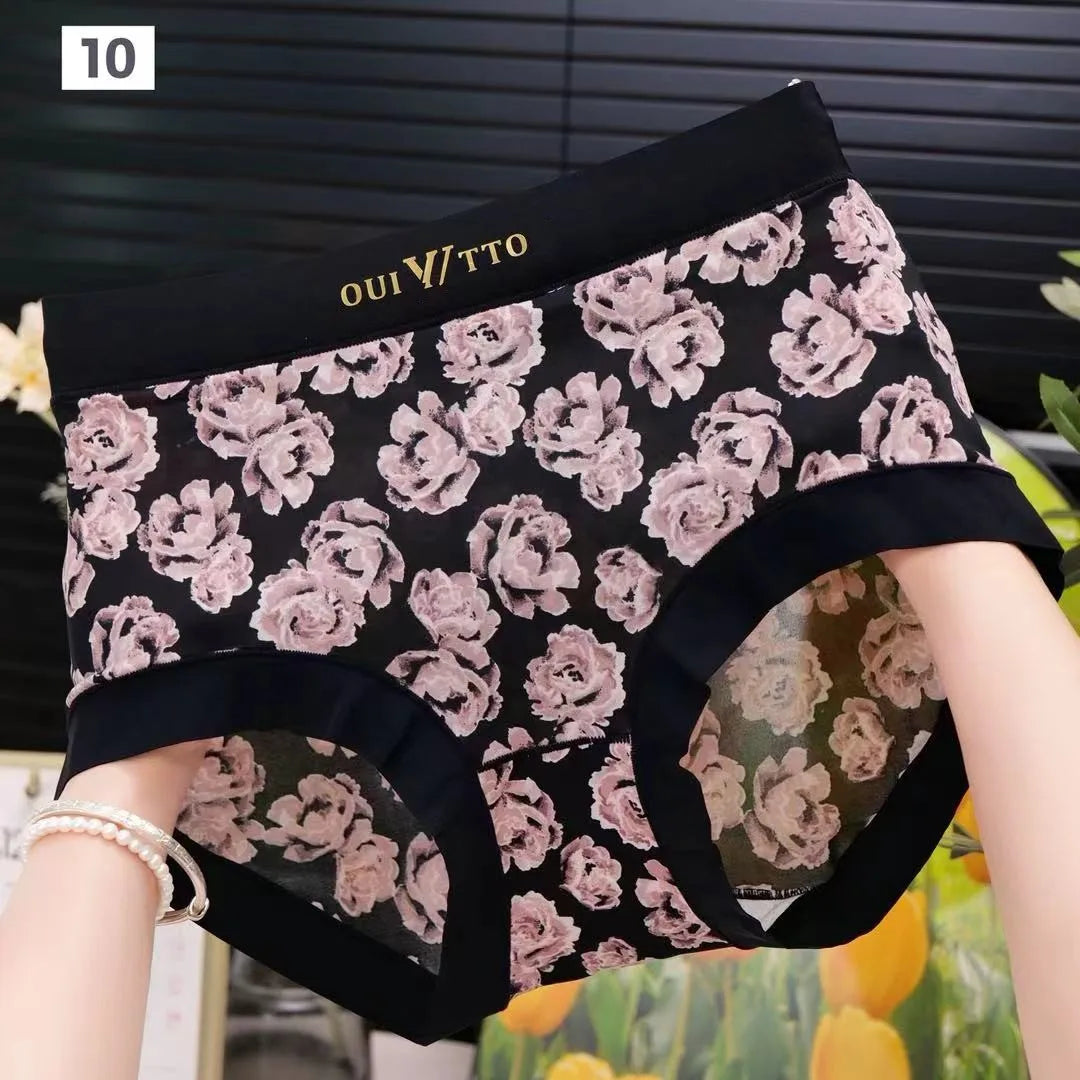 Leopard Print Brief Panty