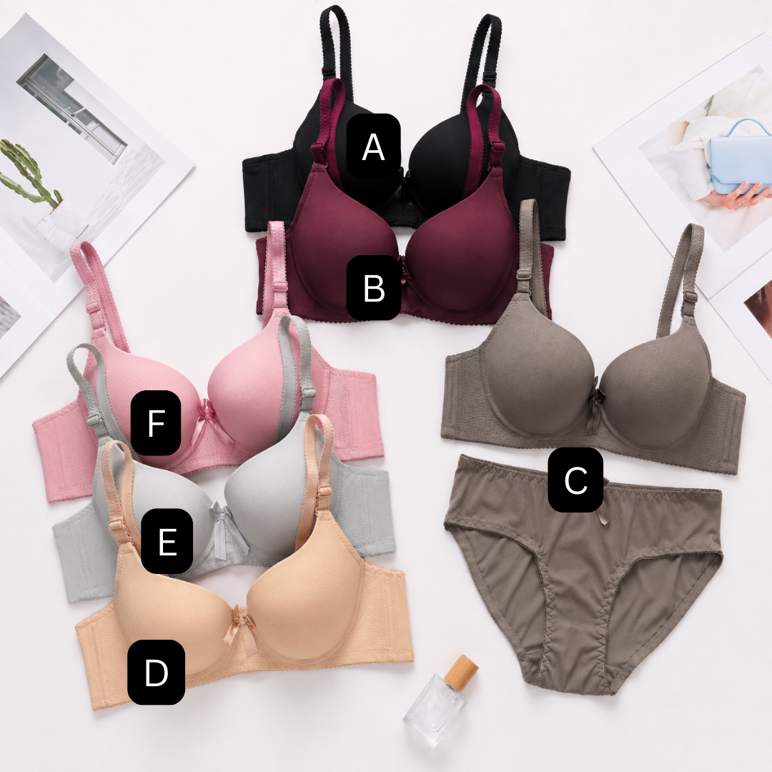 FeatherSoft Comfort Lingerie Set
