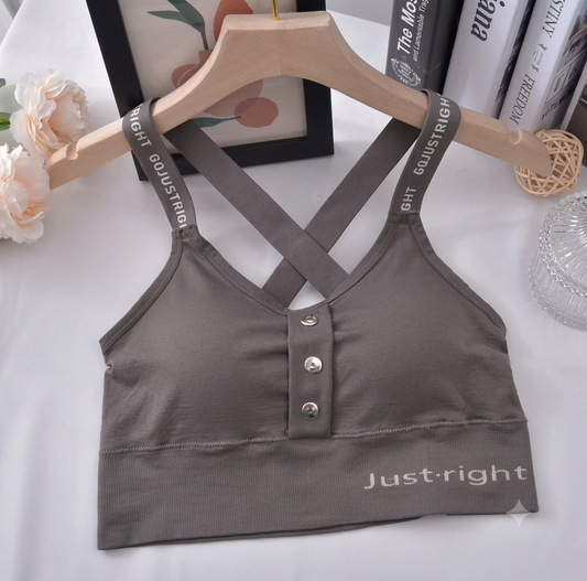 Rims Thin Bra Young Lady Sports Vest