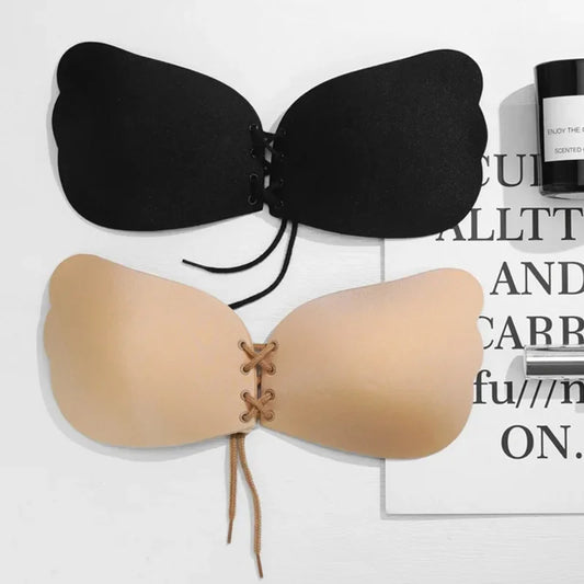 Strapless Push-Up Backless Silicon Bra