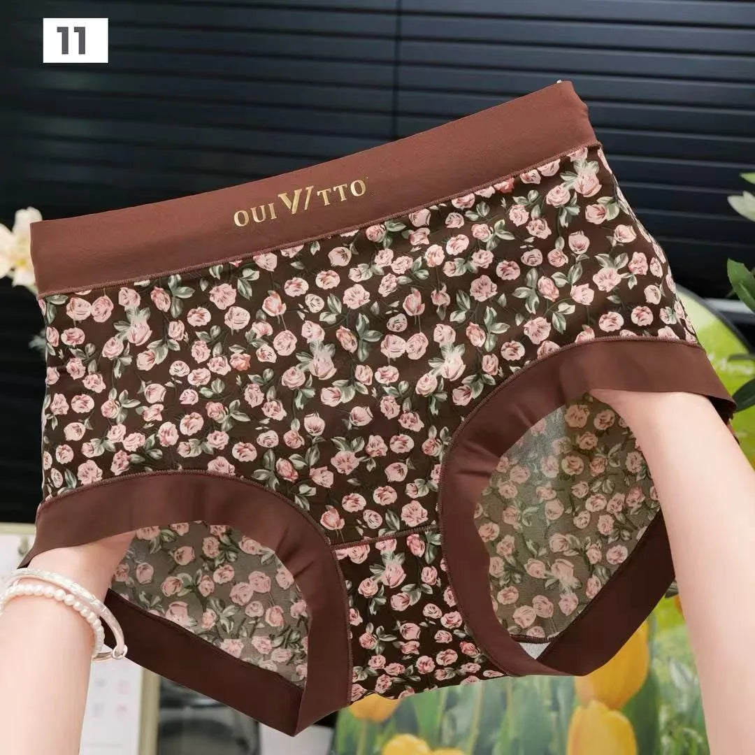 Leopard Print Brief Panty