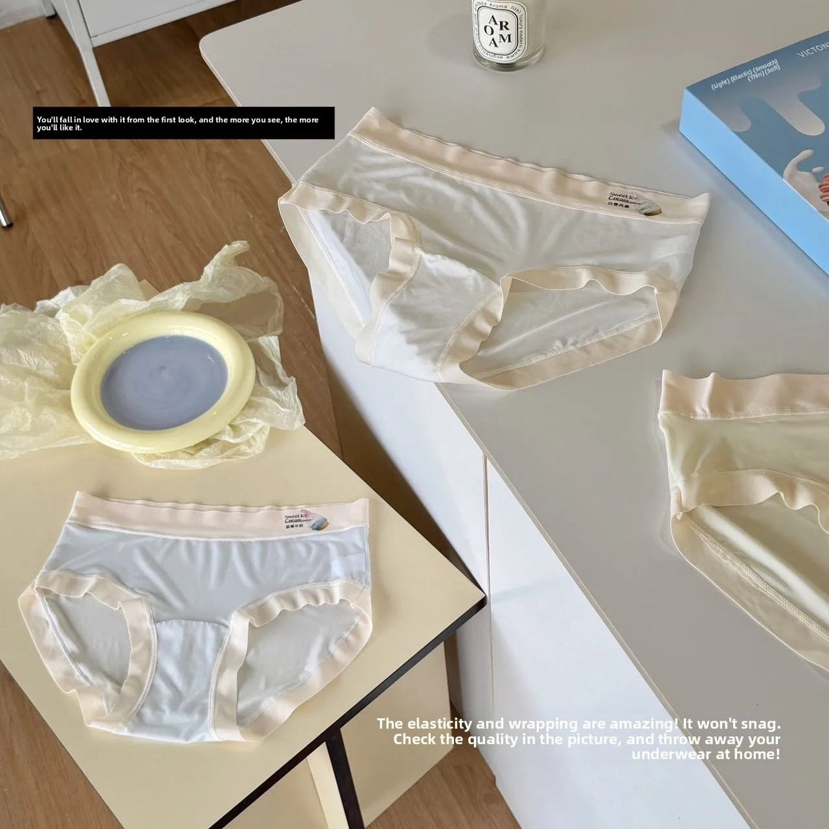 Ultra-Thin Ice Cream Muscle Panty
