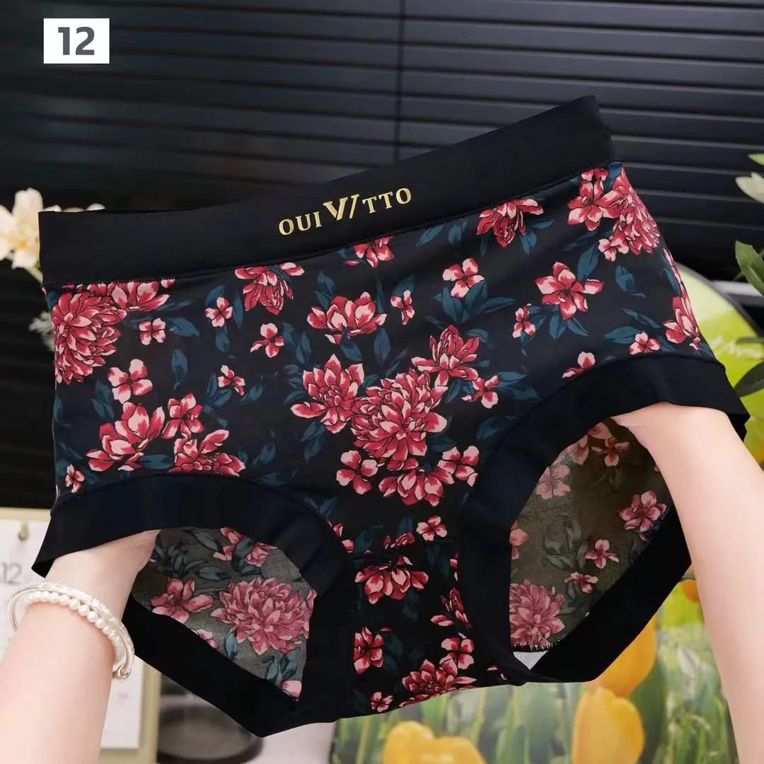 Leopard Print Brief Panty