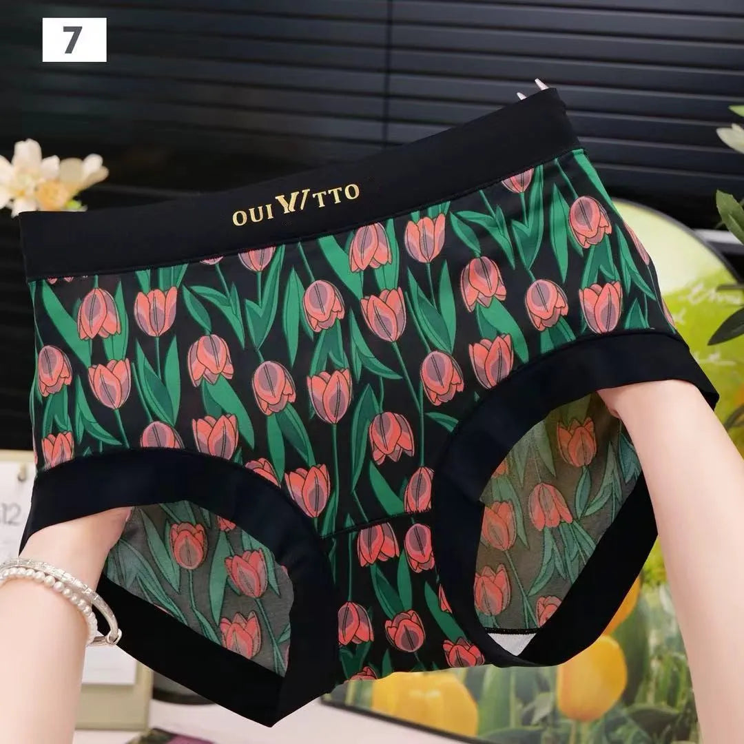 Leopard Print Brief Panty