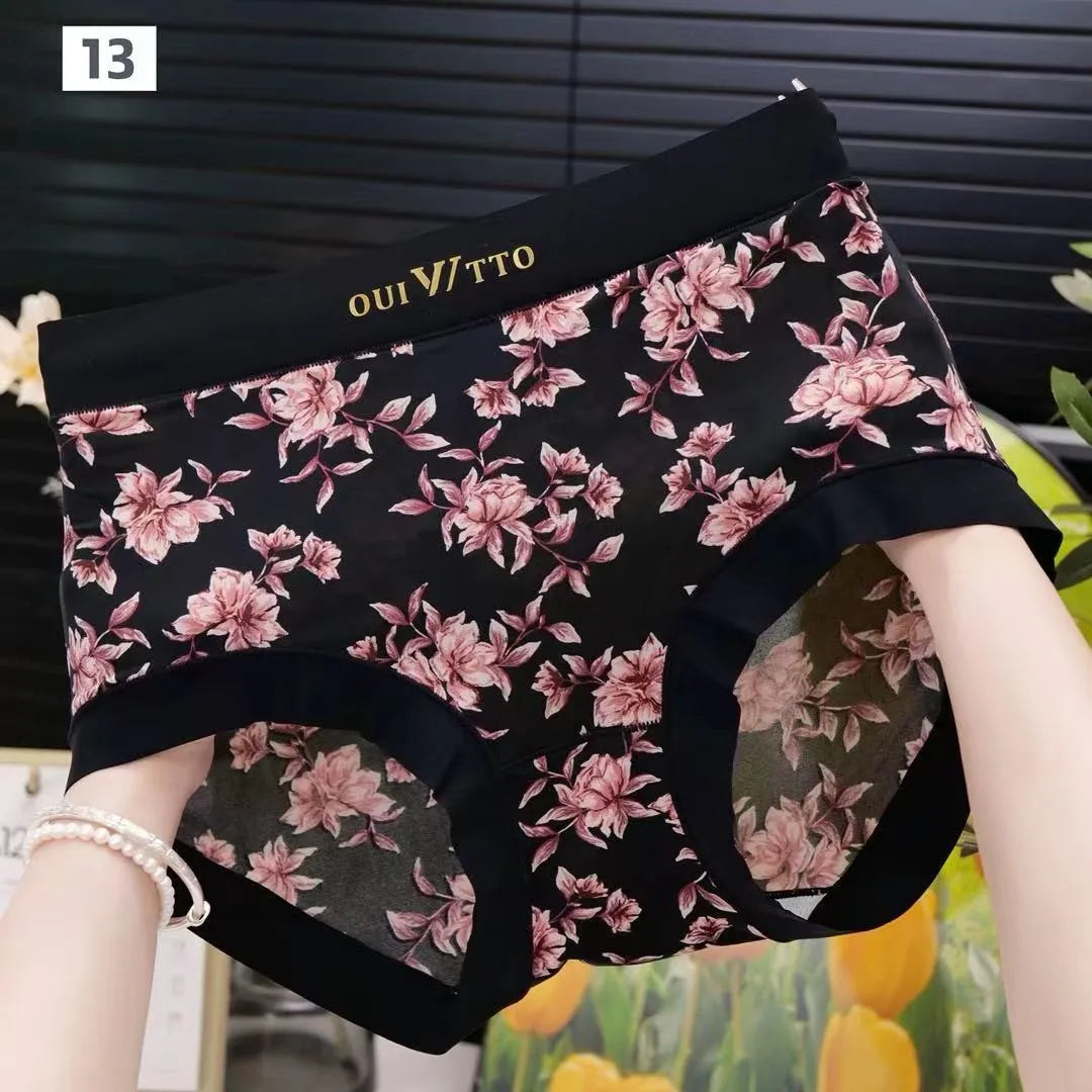 Leopard Print Brief Panty