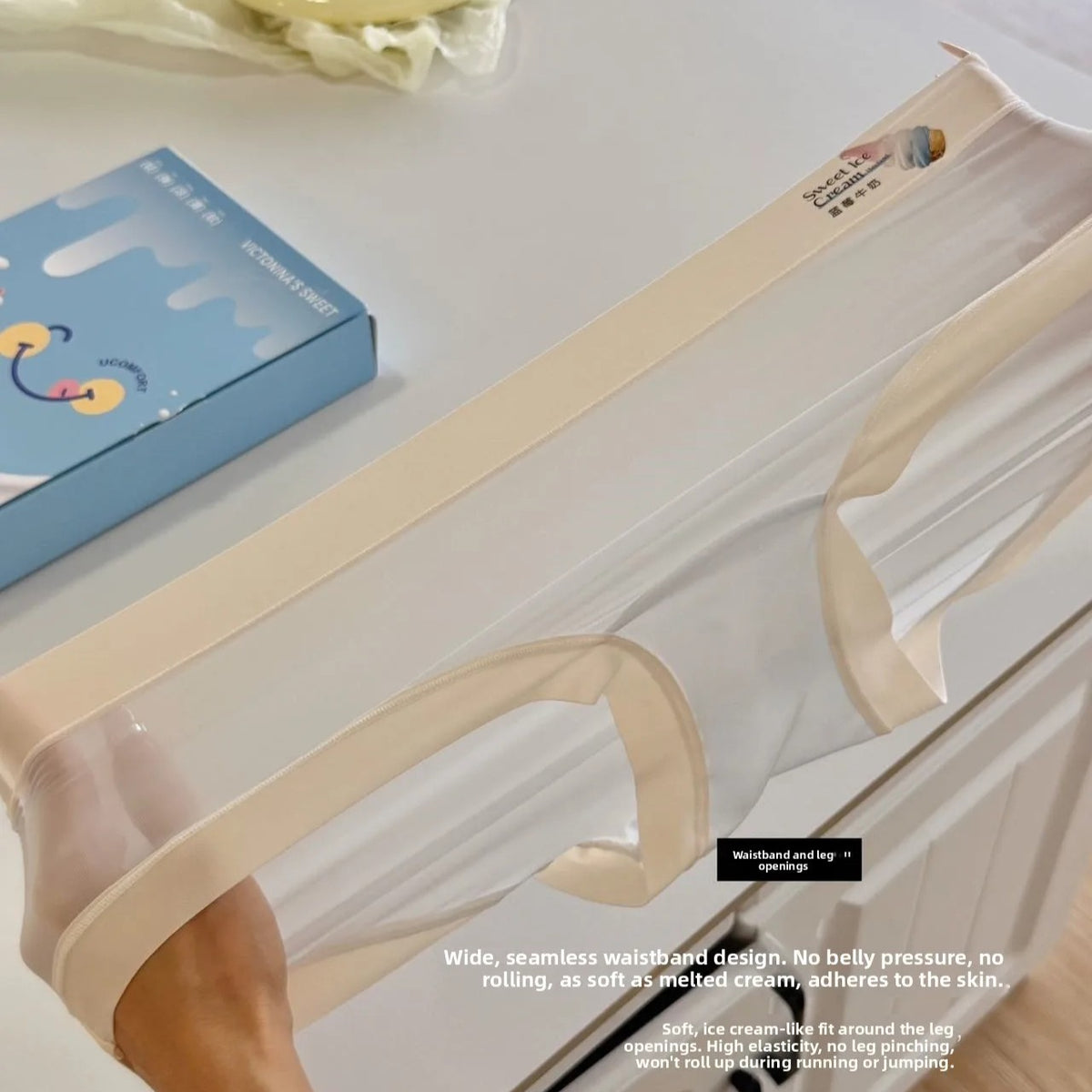 Ultra-Thin Ice Cream Muscle Panty