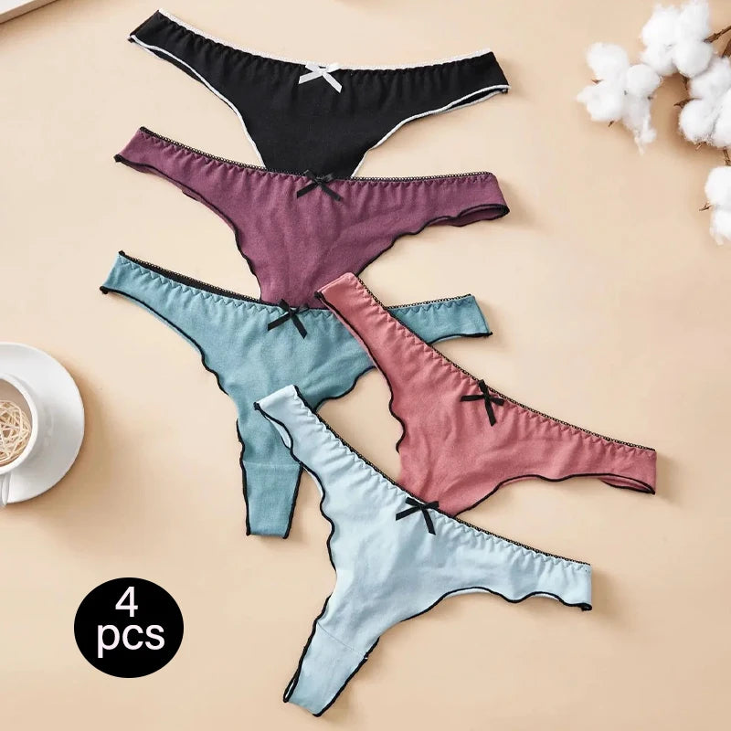 Knitted Bow Pantie