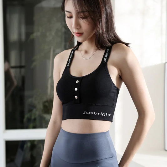 Rims Thin Bra Young Lady Sports Vest