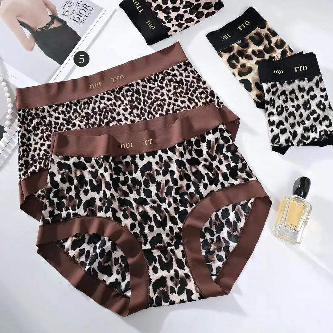 Leopard Print Brief Panty