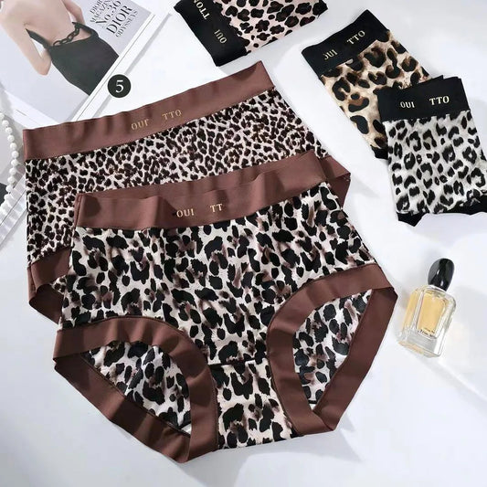 Leopard Print Brief Panty