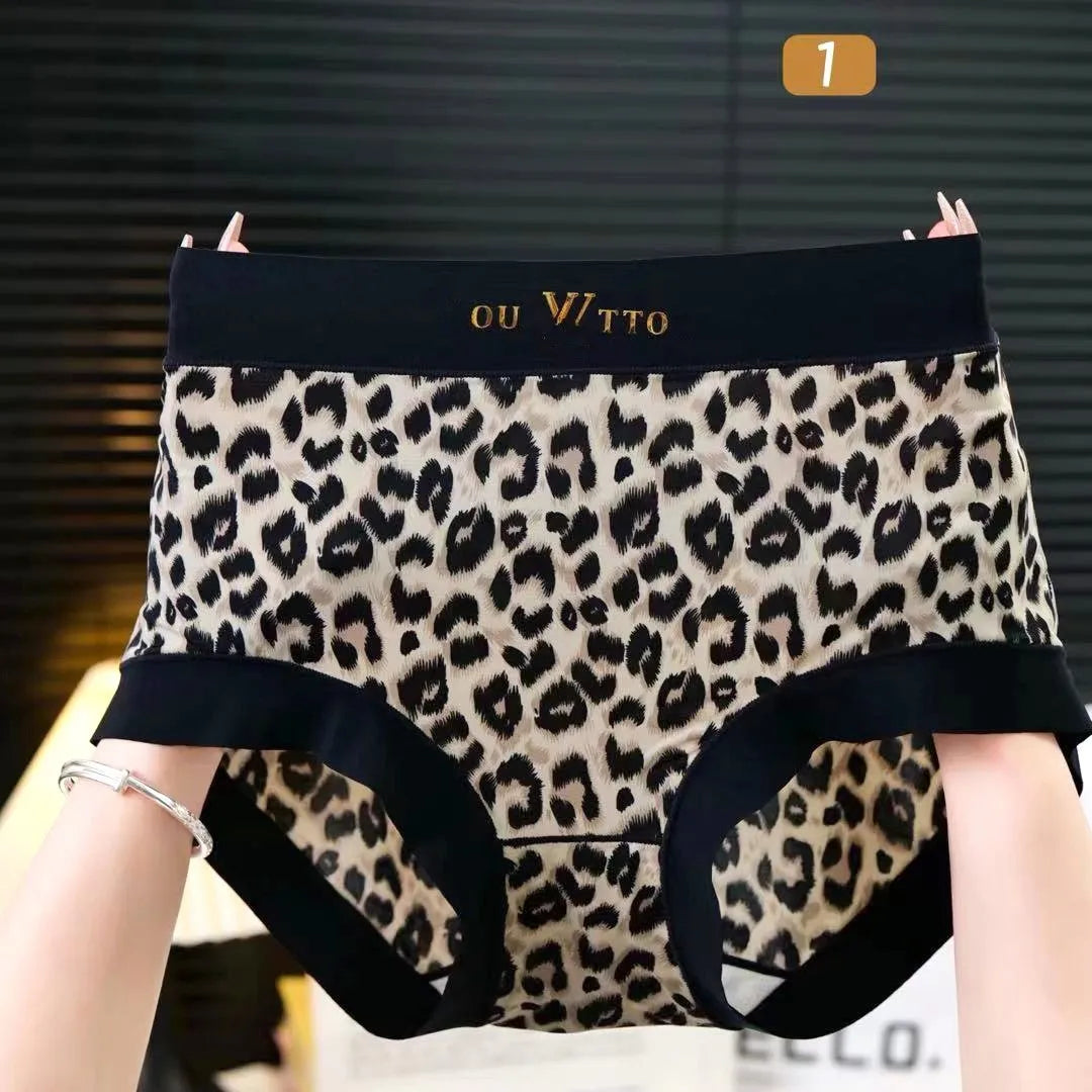 Leopard Print Brief Panty