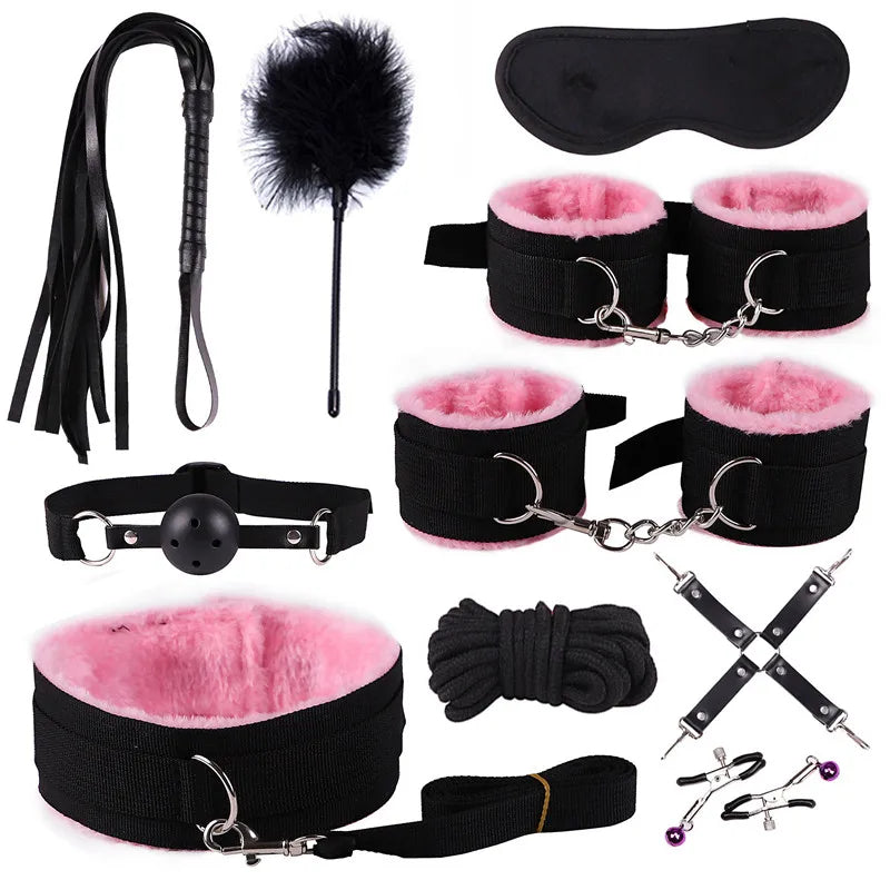 Adult Bondage Kit for Couples | BDSM Accessories Set