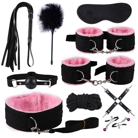 Adult Bondage Kit for Couples | BDSM Accessories Set