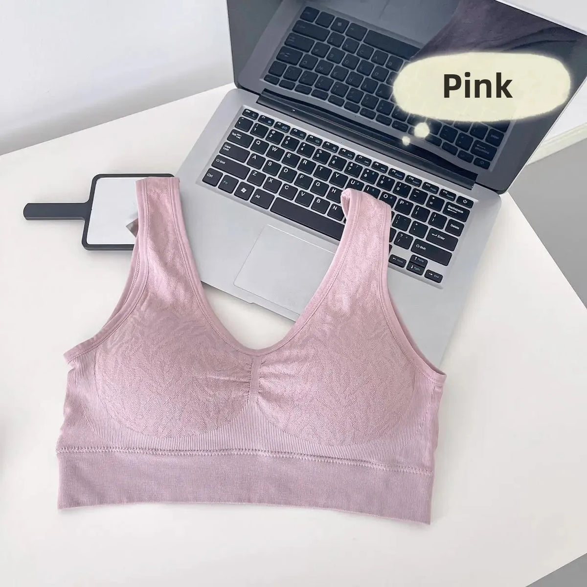 Seamless Multi-Row Backless Yoga Sports Vest Shockproof Anti-Sagging Padded Bra No Steel Ring Beautiful Back Women's Vest