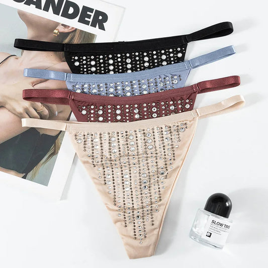 Ice Silk Thong Waist Sexy Secret Pantie