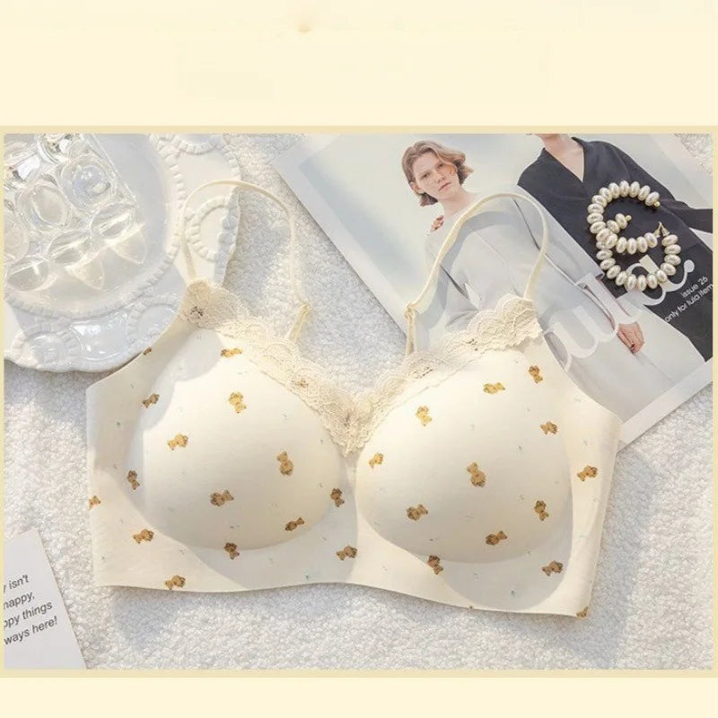 Sexy Lift up Anti-Sagging Soft Support Bra