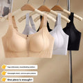 Zipper Seamless Comfortable Women's Bra