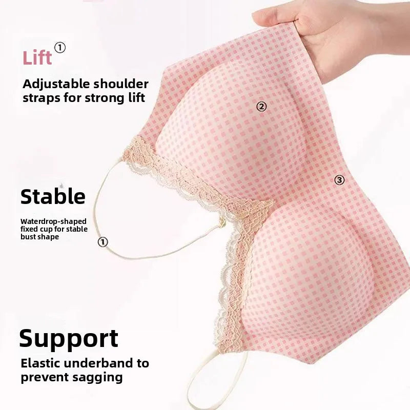 Sexy Lift up Anti-Sagging Soft Support Bra