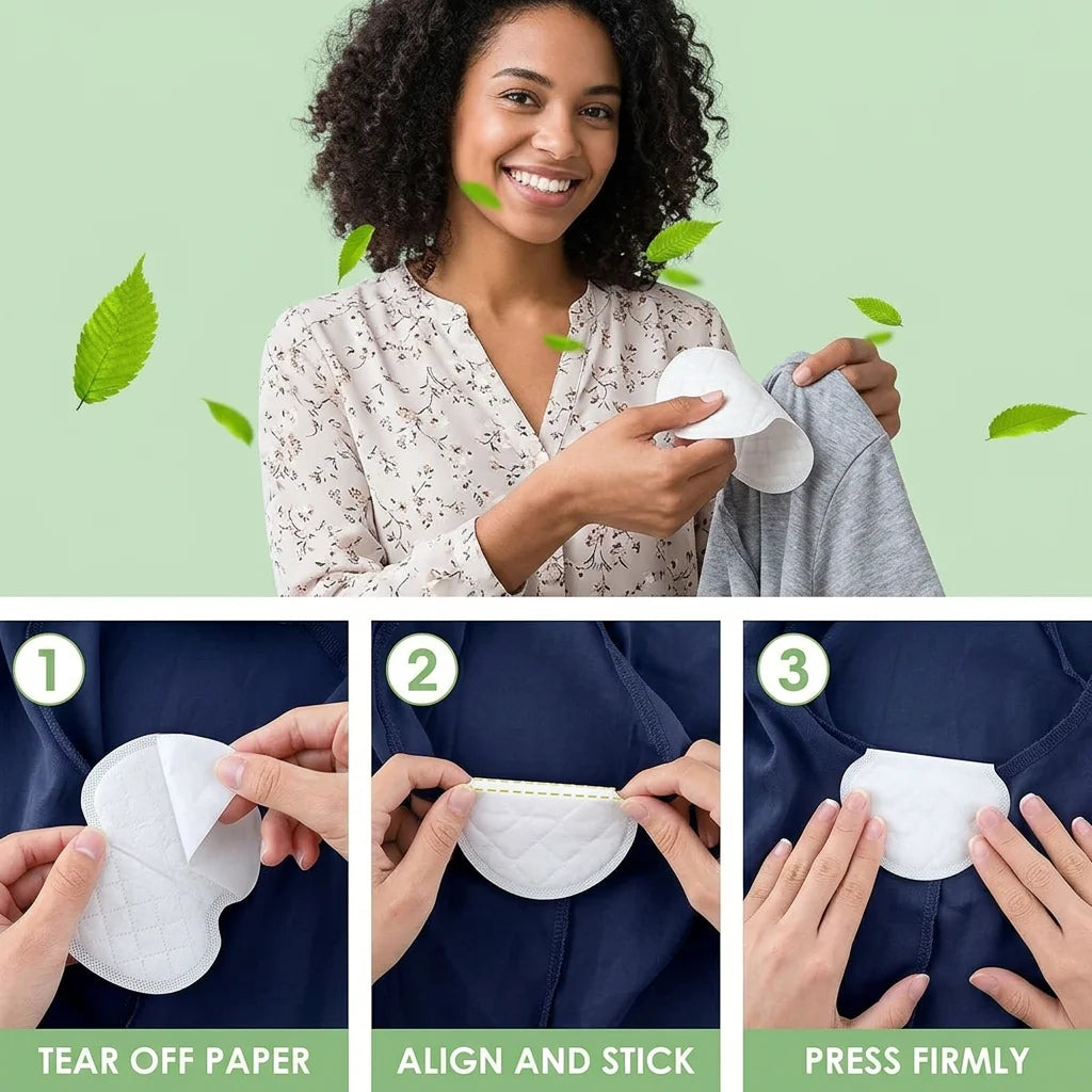 Disposable Underarm Sweat Pads For Men & Women