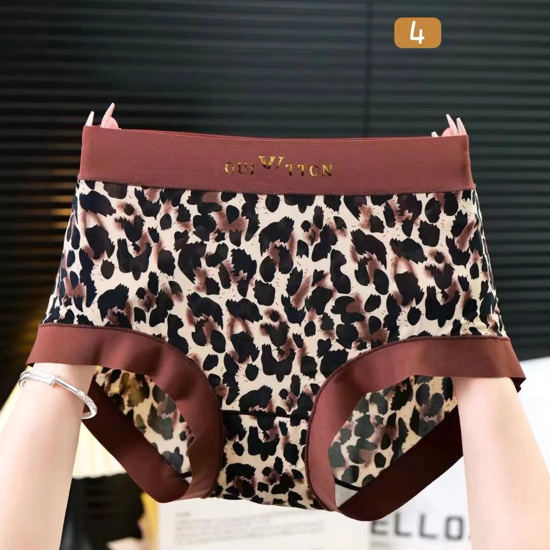 Leopard Print Brief Panty