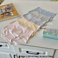 Comfortable Breathable Lightweight Women's Cotton Triangle Panties Seamless Knitted Underwear Antibacterial Moisture Wicking