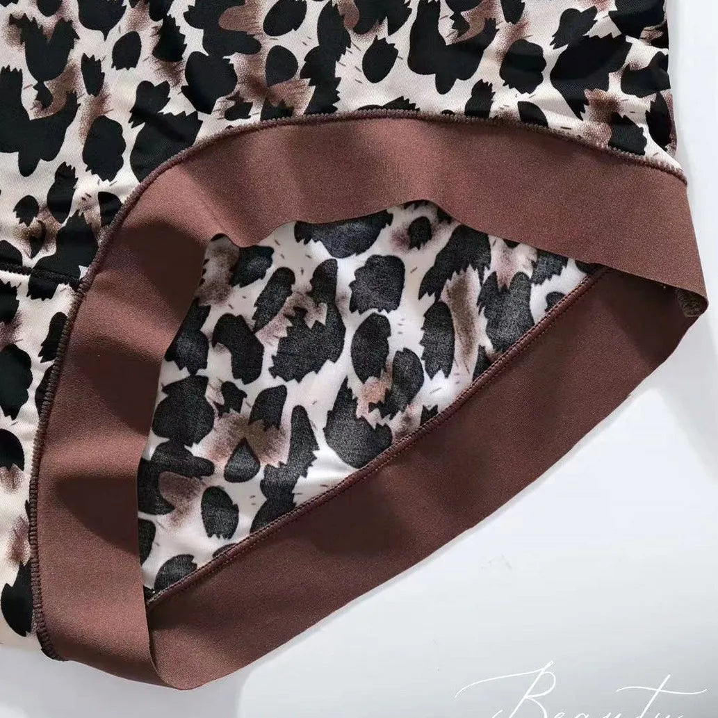 Leopard Print Brief Panty