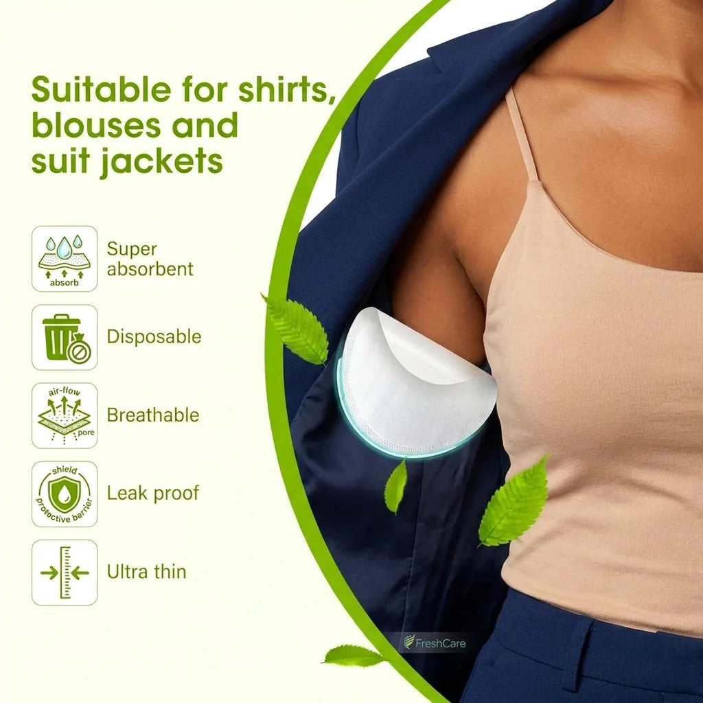 Disposable Underarm Sweat Pads For Men & Women