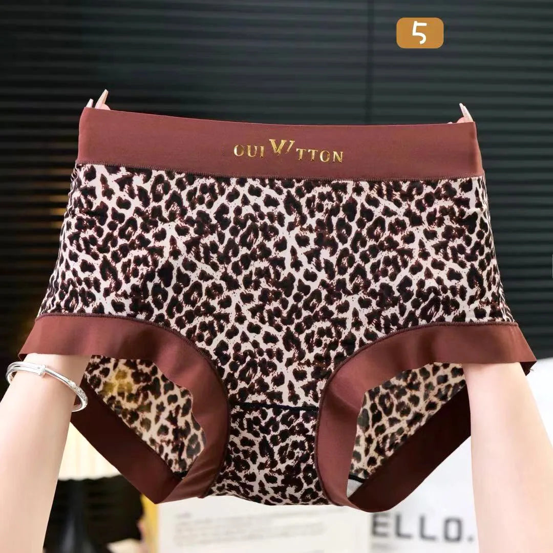 Leopard Print Brief Panty
