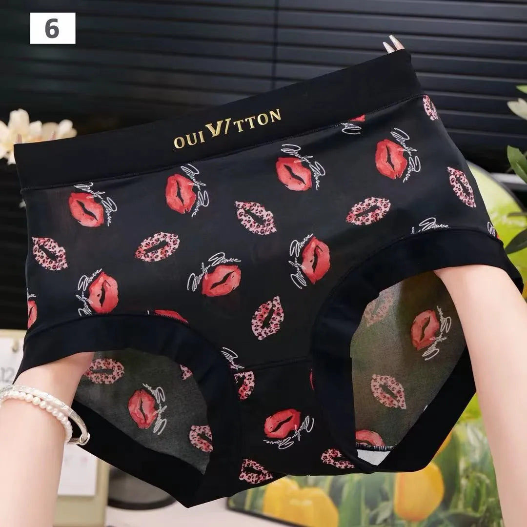 Leopard Print Brief Panty
