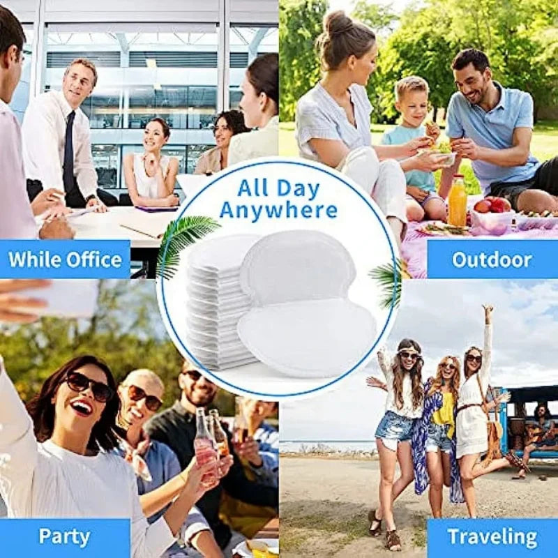 Disposable Cotton Sweat Pads For Underarm