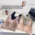 Seamless Multi-Row Backless Yoga Sports Vest Shockproof Anti-Sagging Padded Bra No Steel Ring Beautiful Back Women's Vest