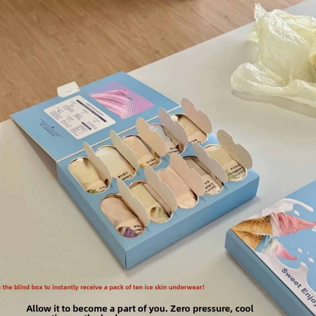 Ultra-Thin Ice Cream Muscle Panty