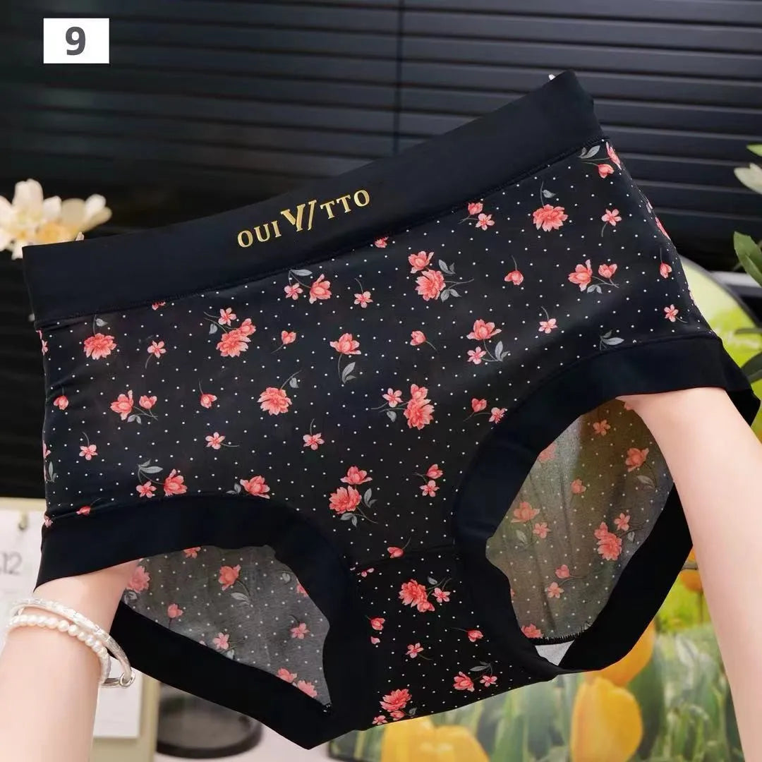 Leopard Print Brief Panty