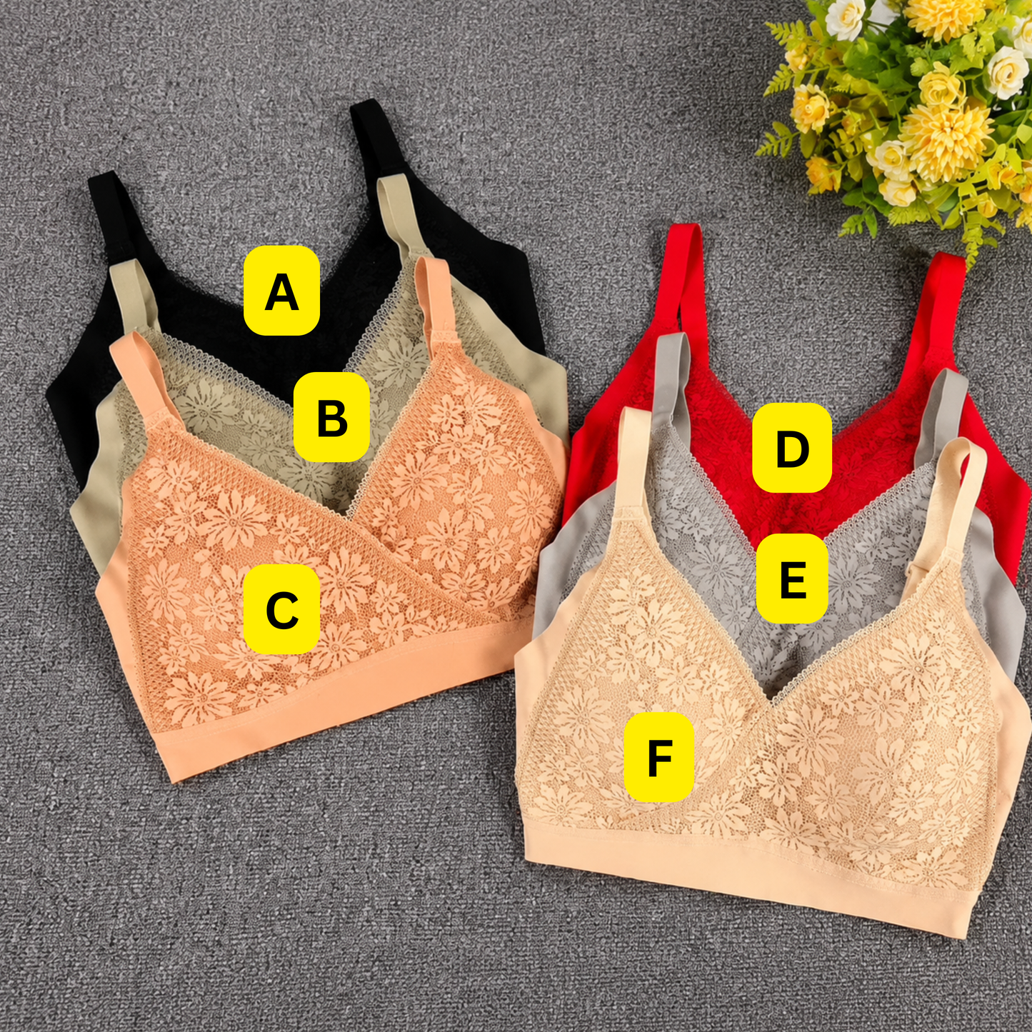 Blossom Lace Bra