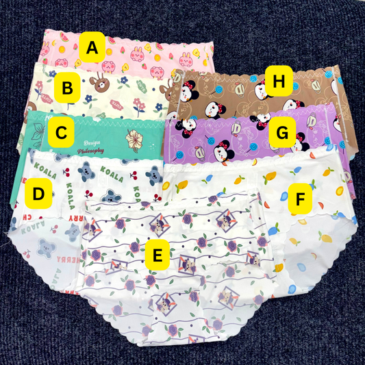 Printed Seamless Panty