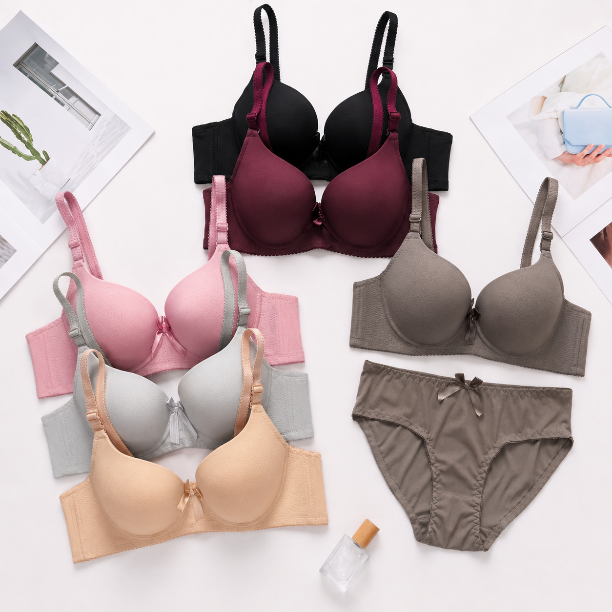 FeatherSoft Comfort Lingerie Set