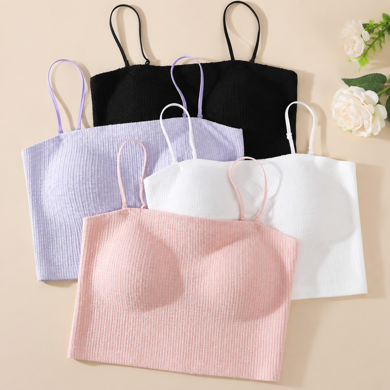 Soft Ribbed Camisole Top