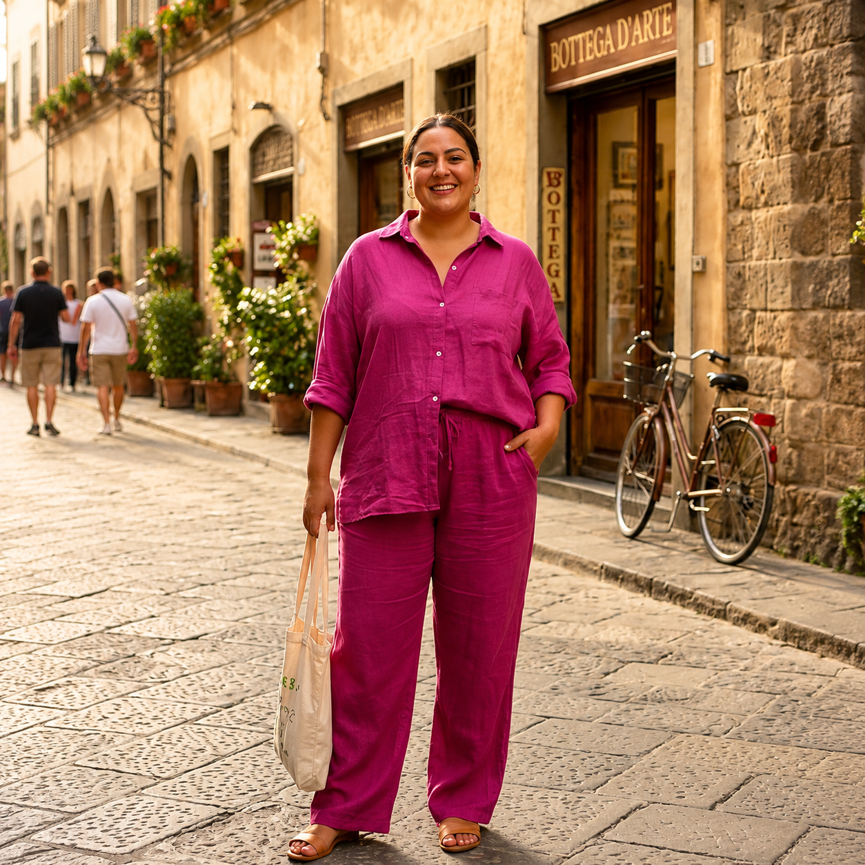 Magenta Co-Ord Set