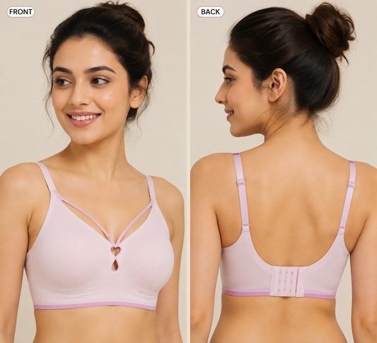 LX Premium Heart Gap Bra