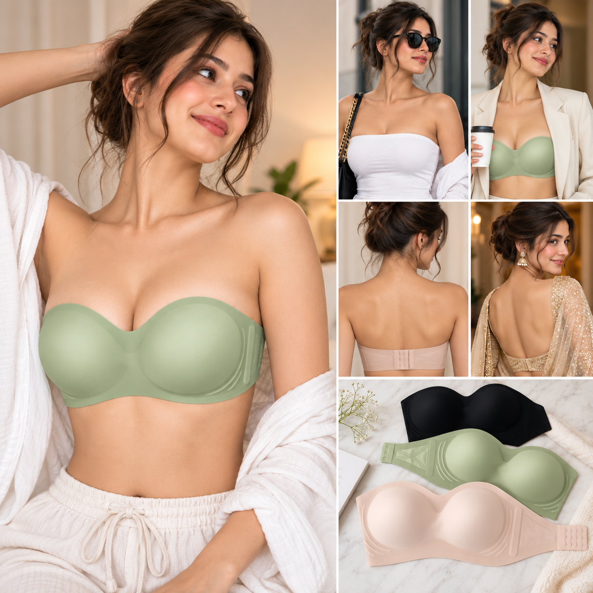 Comfort Fit Tube Bra