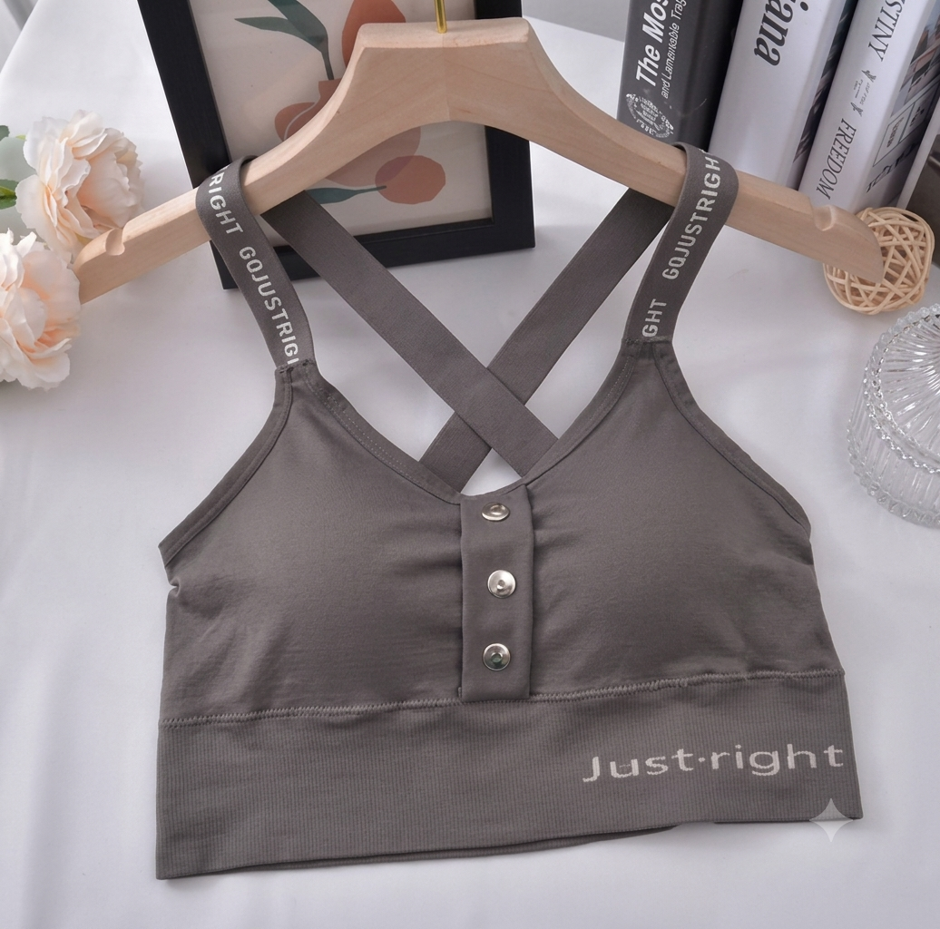 Rims Thin Bra Young Lady Sports Vest