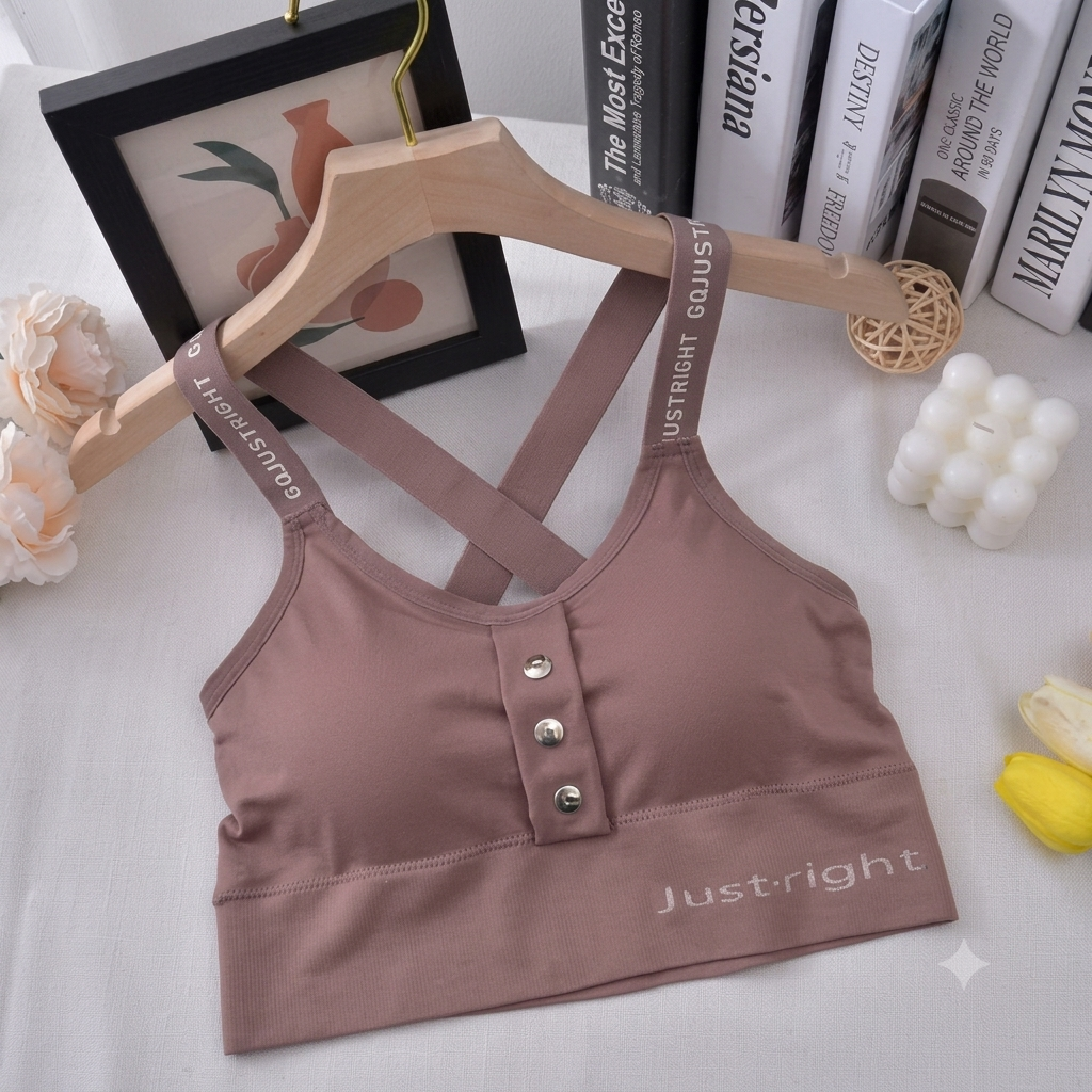 Rims Thin Bra Young Lady Sports Vest