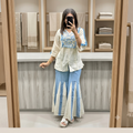 Boho Embroidered Co-Ord Set