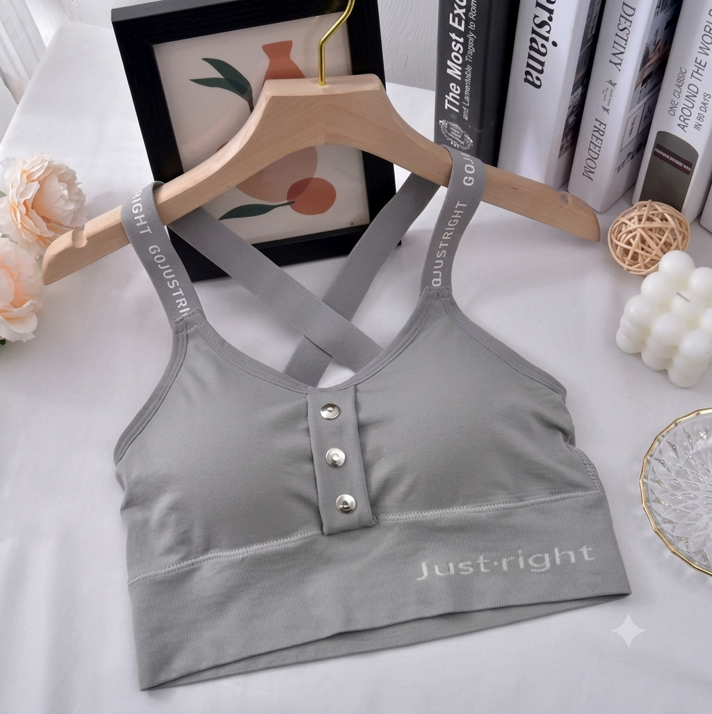 Rims Thin Bra Young Lady Sports Vest