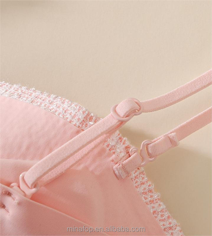 Women Camisole With Chest Pads Summer Thin Ice Silk Crop Tops Solid Color Female Sexy Sleeveless Tanks Top