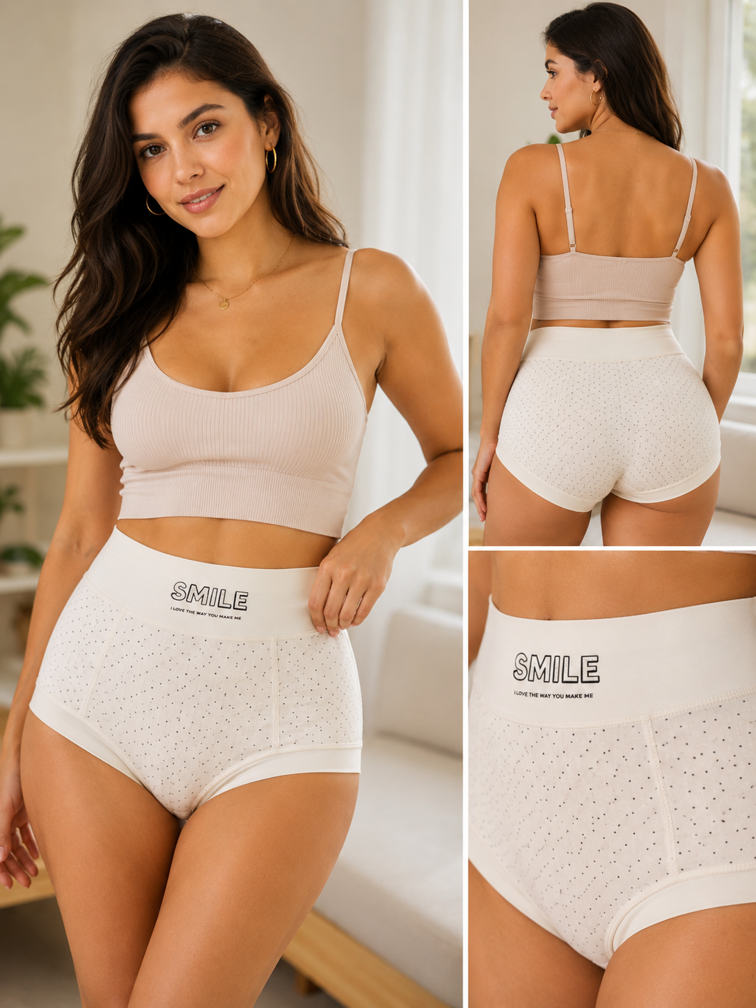 High-Waisted Comfort Panty Full Coverage & Soft Stretch