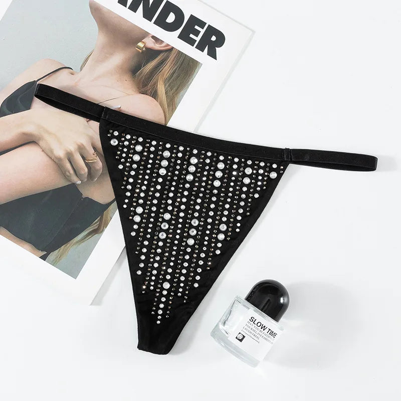Ice Silk Thong Waist Sexy Secret Pantie