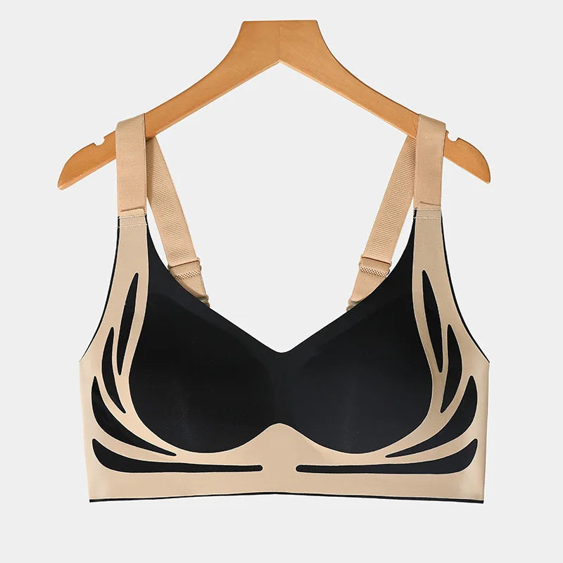High Quality Sling Back Yoga Sports Bra Running Seamless Bra