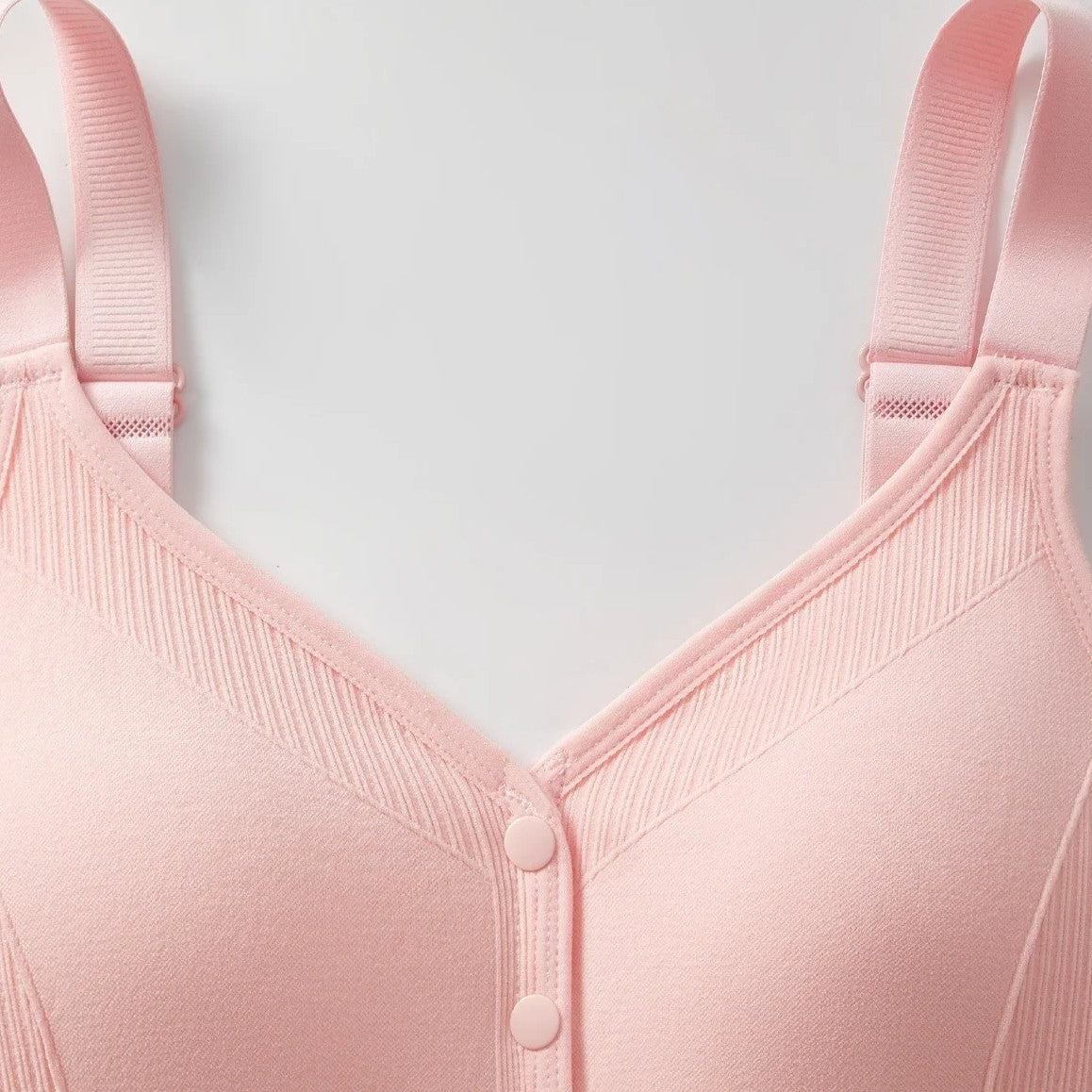 Support Front Button Bra